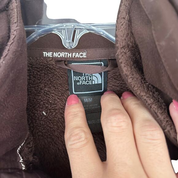 The North Face Hyvent 3 in 1 Pink Brown Jacket Sz M - Picture 4 of 9